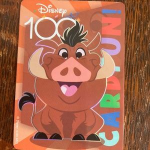 Disney 100 joyful cards / lion king set of two